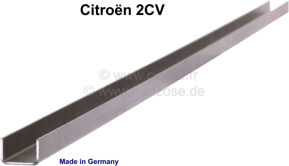 Citroen-DS-11CV-HY - 2CV, Verstärkungsholm unter der Sitzbank, für Citroen 2CV. Dieser Holm ist quer eingesch