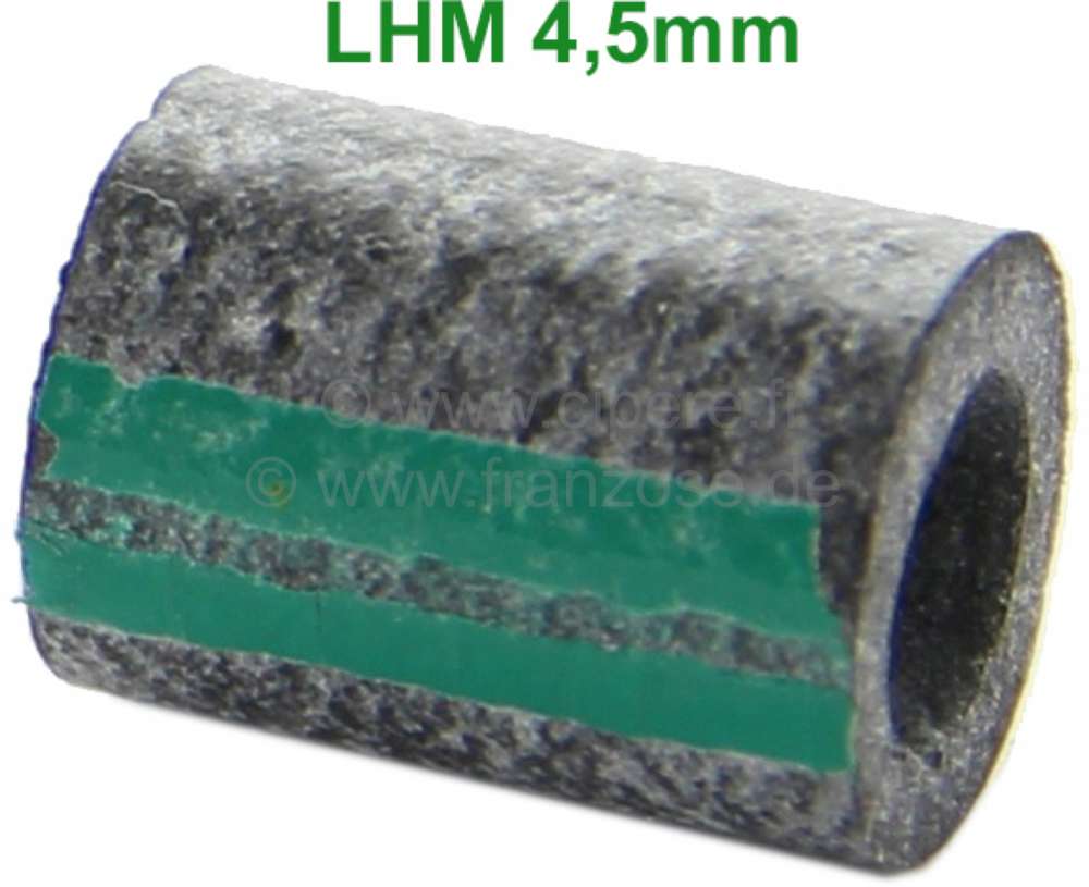 Citroen-2CV - Hydraulikleitung + Bremsleitungsdichtung (Tülle) grün. Für LHM (grüne Hydraulikflüssi