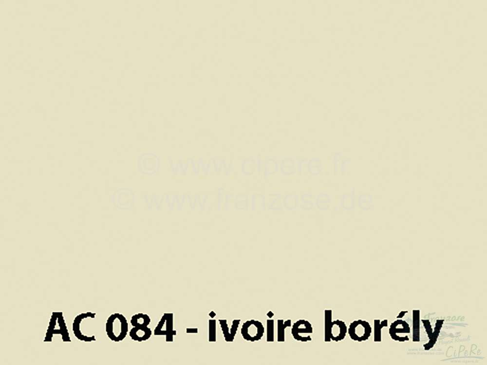 Citroen-2CV - Sprühlack 400ml / AC 084 Ivoire Borély von 9/72 - 9/74 Bitte innerhalb 6 Monate aufbrauc