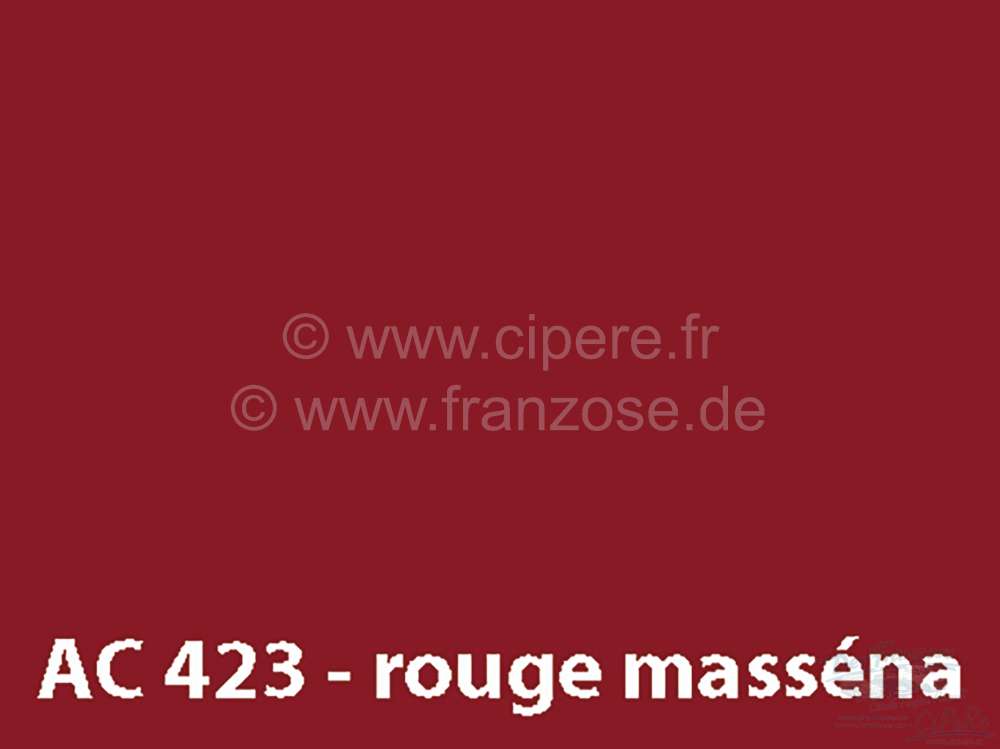 Renault - Sprühlack 400ml / AC 423 Rouge Masséna von 2/70 - 9/72 Bitte innerhalb 6 Monate aufbrauc