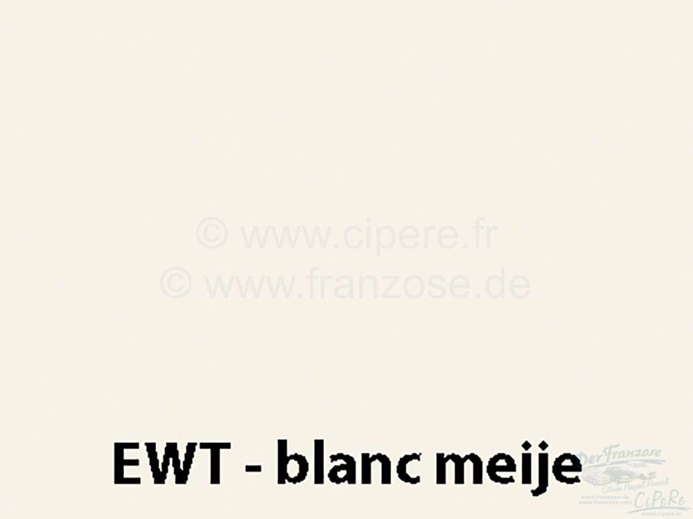 Alle - Sprühlack 400ml / EWT / GWB / AC 088 Blanc Meije / von 9/82 - Ende /9/71-9/7 Bitte innerh