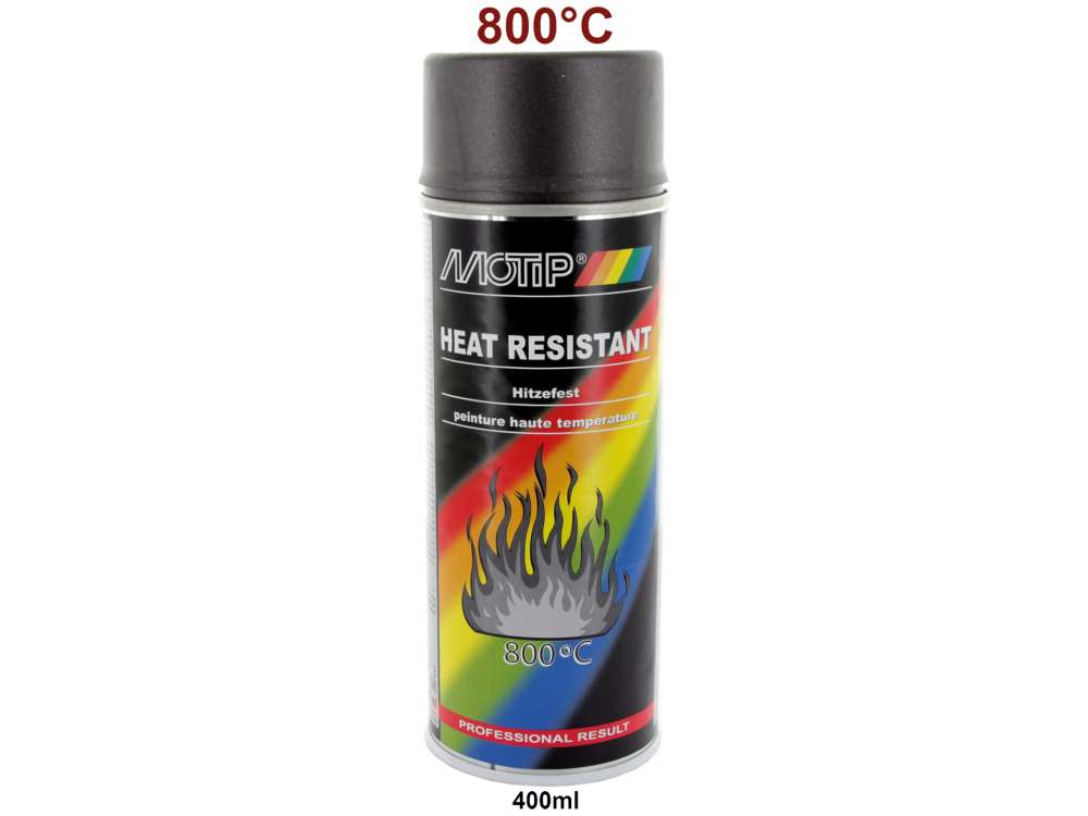 Sonstige-Citroen - Sprühlack hitzefest bis 800°C, 400ml, Farbe anthrazit.