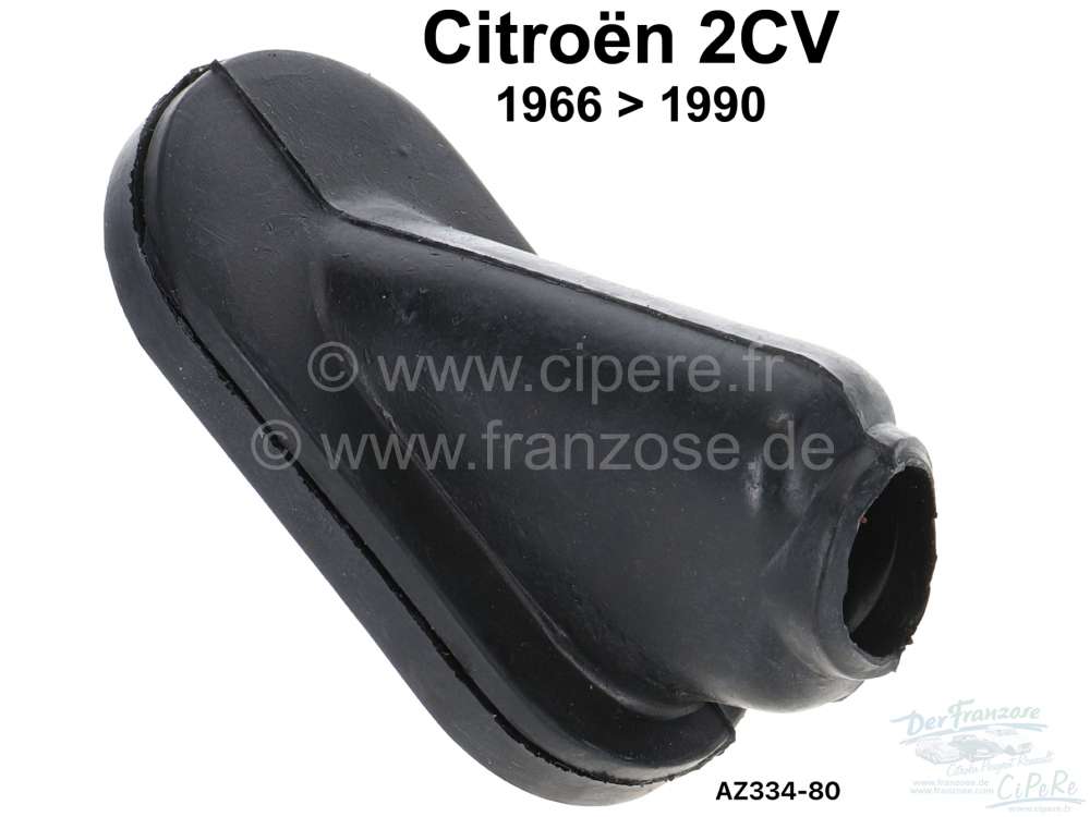 Citroen-2CV - Schalthebel: Dichtung für den Schalthebel in der Stirnwand. Passend für Citroen 2CV ab B