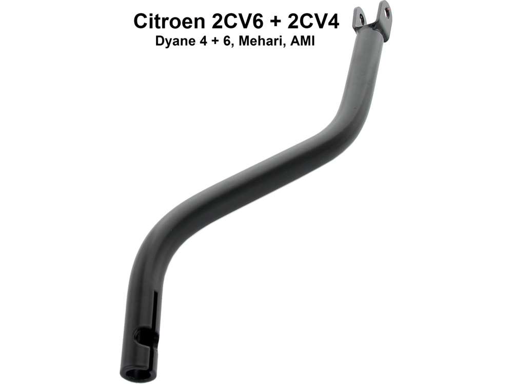 Citroen-2CV - Schaltstange auf dem Getriebe, passend für Citroen 2CV4+6.