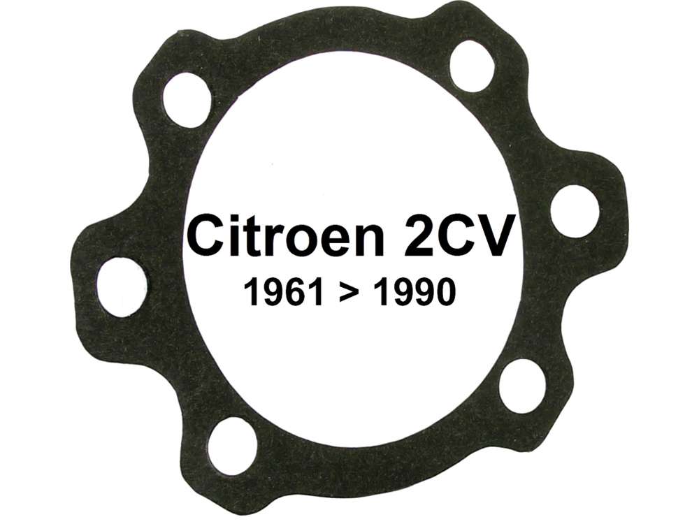 Citroen-2CV - Dichtung für Antriebswellenflansch - Gehäuse am Getriebe. Passend für Citroen 2CV4 + 2C