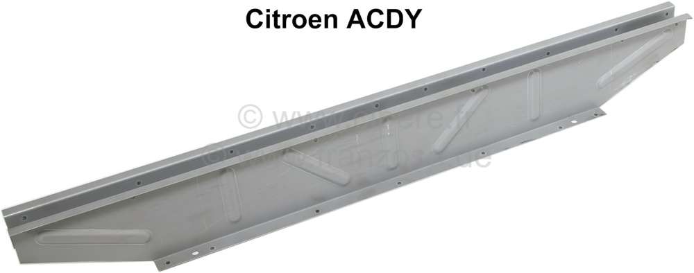 Citroen-2CV - ACDY, Holm quer hinten, unter dem Kastenaufbau für Citroen ACDY (Kastendyane).