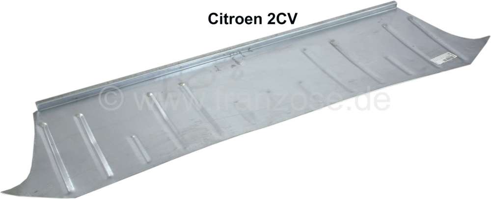 Citroen-2CV - 2CV, Blech hinter dem Sitzbankkasten, Übergang zu den Radhäusern. Passend für Citroen 2