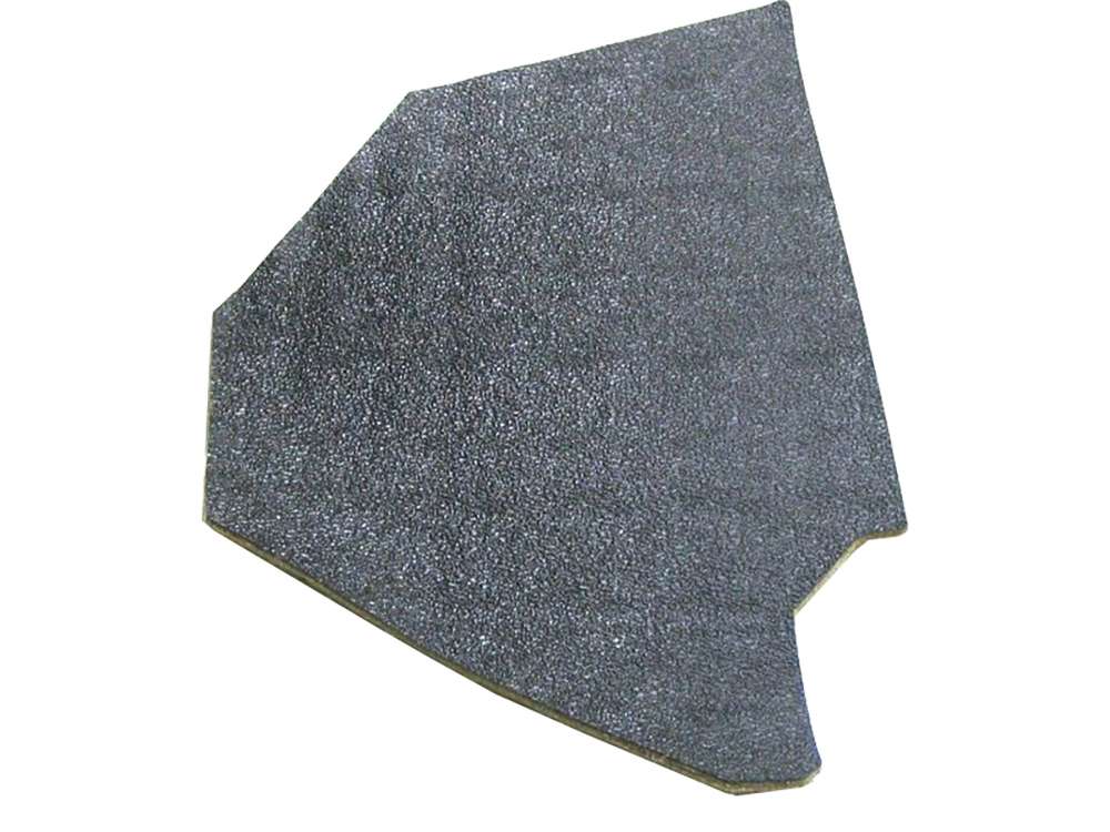 Citroen-2CV - Innenverkleidung Seitenblech, vorne rechts. Farbe schwarz. Passend für Citroen 2CV.