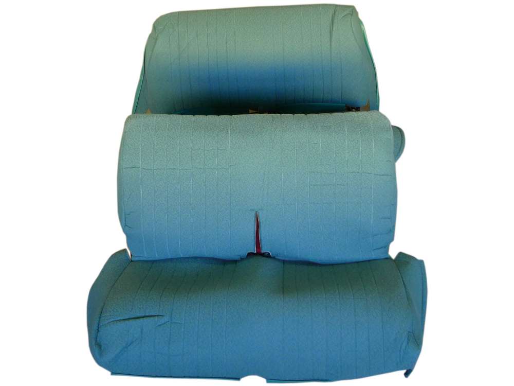 Citroen-2CV - AMI 6, Sitzbezüge für die vordere + hintere Sitzbank ( 2 Stück). Farbe: Diamante Vert (
