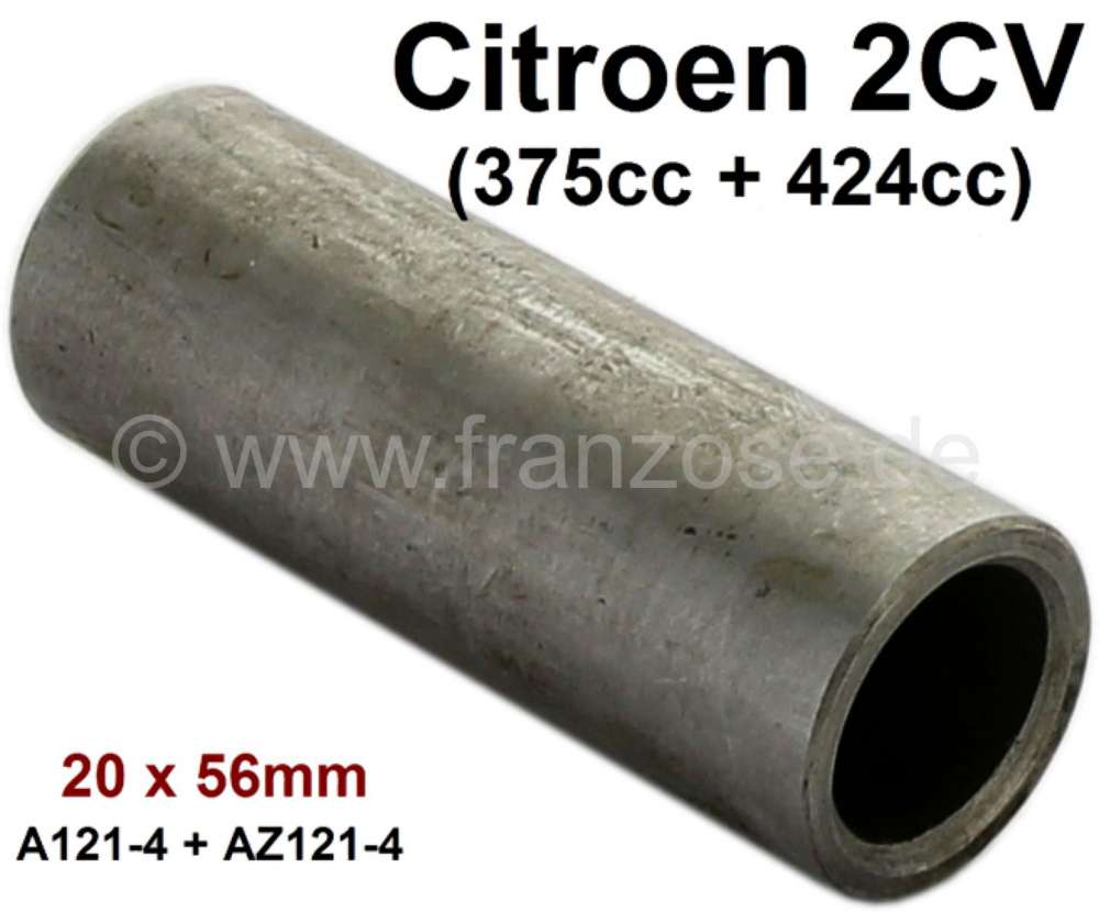 Citroen-2CV - Kolbenbolzen für Citroen 2CV. (375-425ccm), 9 + 12 + 16PS. Maß: 20x56mm. Or.Nr.: A121-4 