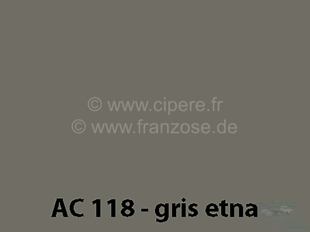Citroen-2CV - Lack 1000ml / AC 118 / 6/65-9/66 Gris Etna, bitte mit dem Härter 20438 mischen,  2 Teile 