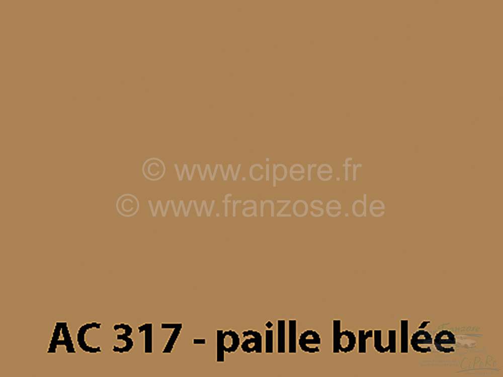 Citroen-2CV - Lack 1000ml / AC 317 / 9/69-2/70 Paille Brulée, bitte mit dem Härter 20438 mischen,  2 T