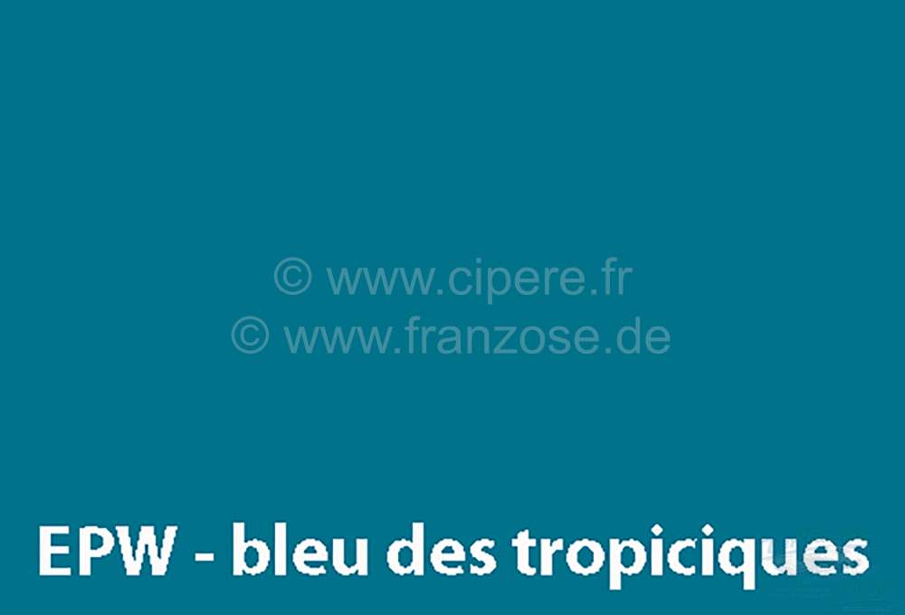 Renault - Lack 1000ml / EPW / GNW /9/84-9/85 Bleu des Tropiques, bitte mit dem Härter 20438 mischen