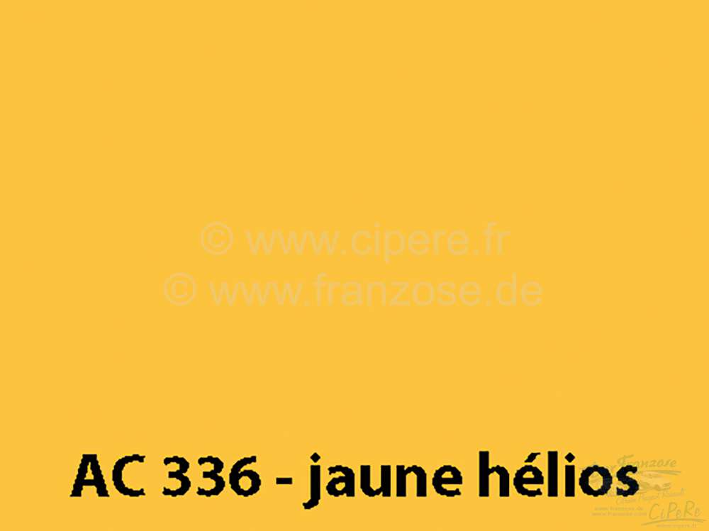 Renault - Lack 1000ml / GDA / AC 336 / 9/82-9/83 Jaune Hélios, bitte mit dem Härter 20438 mischen,