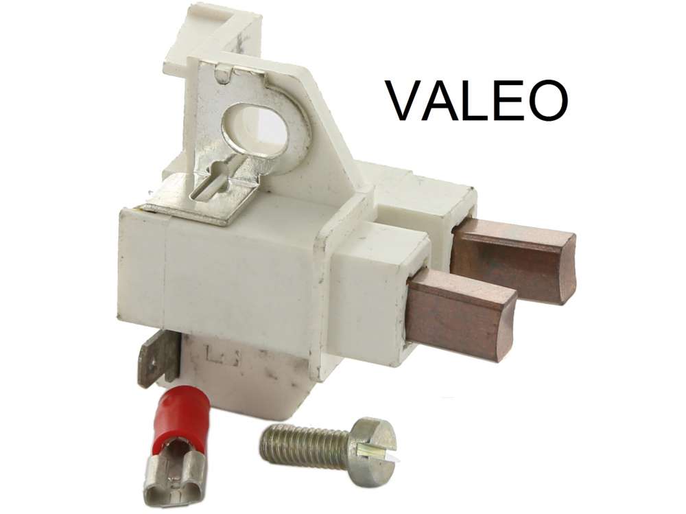 Citroen-2CV - Lichtmaschinenkohlen für Citroen 2CV6+4, für Hersteller Valeo, 12 Volt.