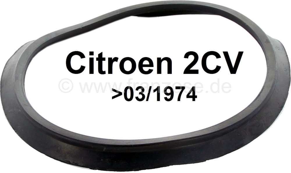 Citroen-2CV - Dichtung zwischen Luftfilterdeckel + Metallluftfilter. (unter dem Plastikdeckel vom Luftfi