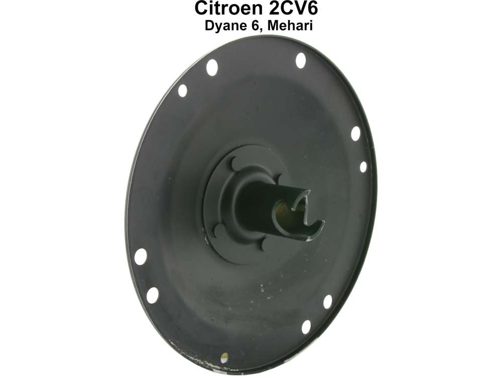 Citroen-2CV - Riemenscheibe (Lüfterflügel + Keilriemen) für Citroen 2CV4+6.