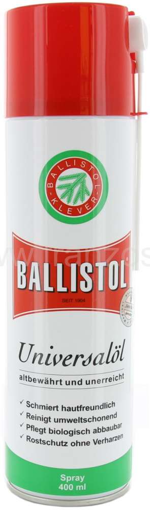 Ballistol Öl 200ml Spraydose. Das Universalöl, Altbewährt und unerreicht.  Optimal für Rostschutz, Pflege von Feinmec