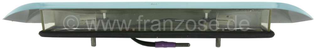 Citroen-2CV - Kennzeichenleuchte passend für Citroen AMI6 Berline, 1 Serie. Original AXO, kein Nachbau!