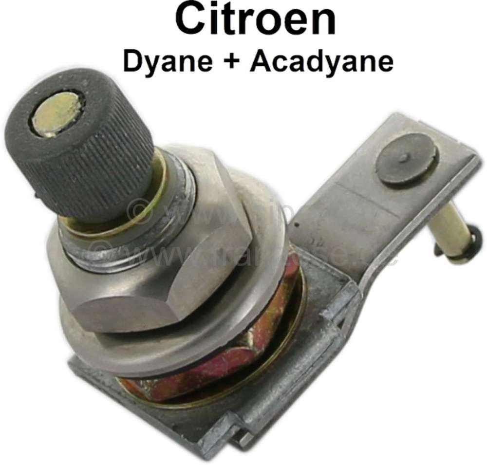 Citroen-2CV - Wischerachse für Citroen Dyane  + Acadyane (>6/1981). Neuteil. Kein Wassereinbruch mehr! 