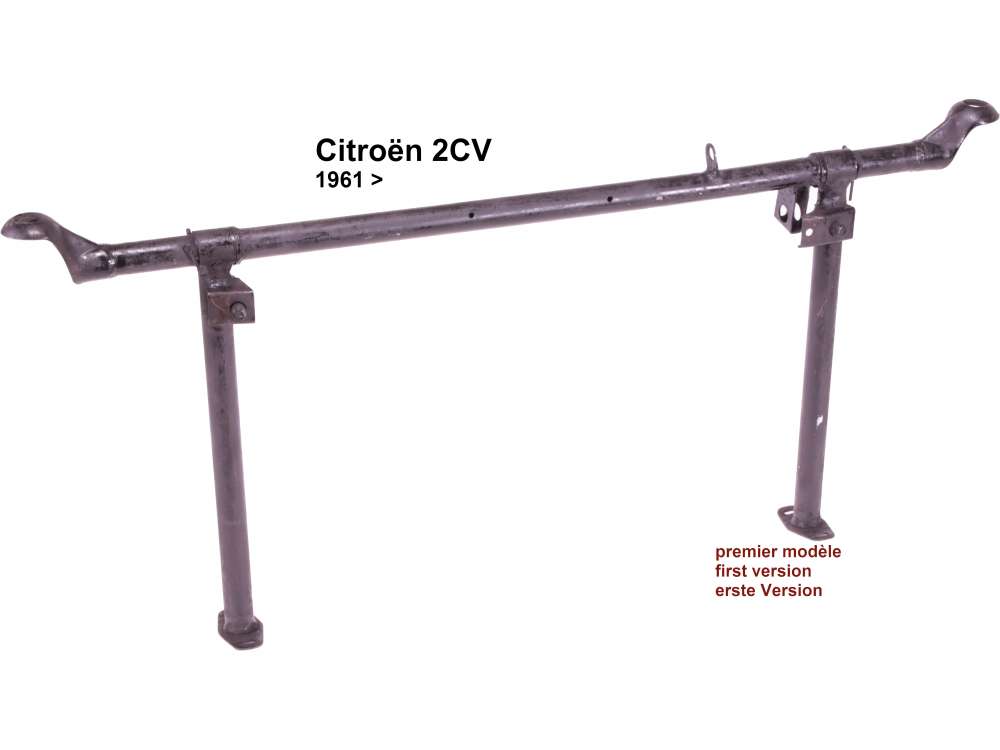 Citroen-2CV - 2CV, Scheinwerferträger 2CV alt. Erste Version. Passend für Citroen 2CV bis Baujahr 1961
