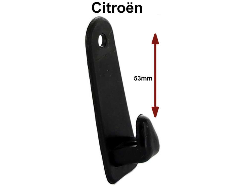 Citroen-2CV - Sicherheitsgurt Aufhängungshalter, klein (aus Kunststoff). Passend für Citroen 2CV.