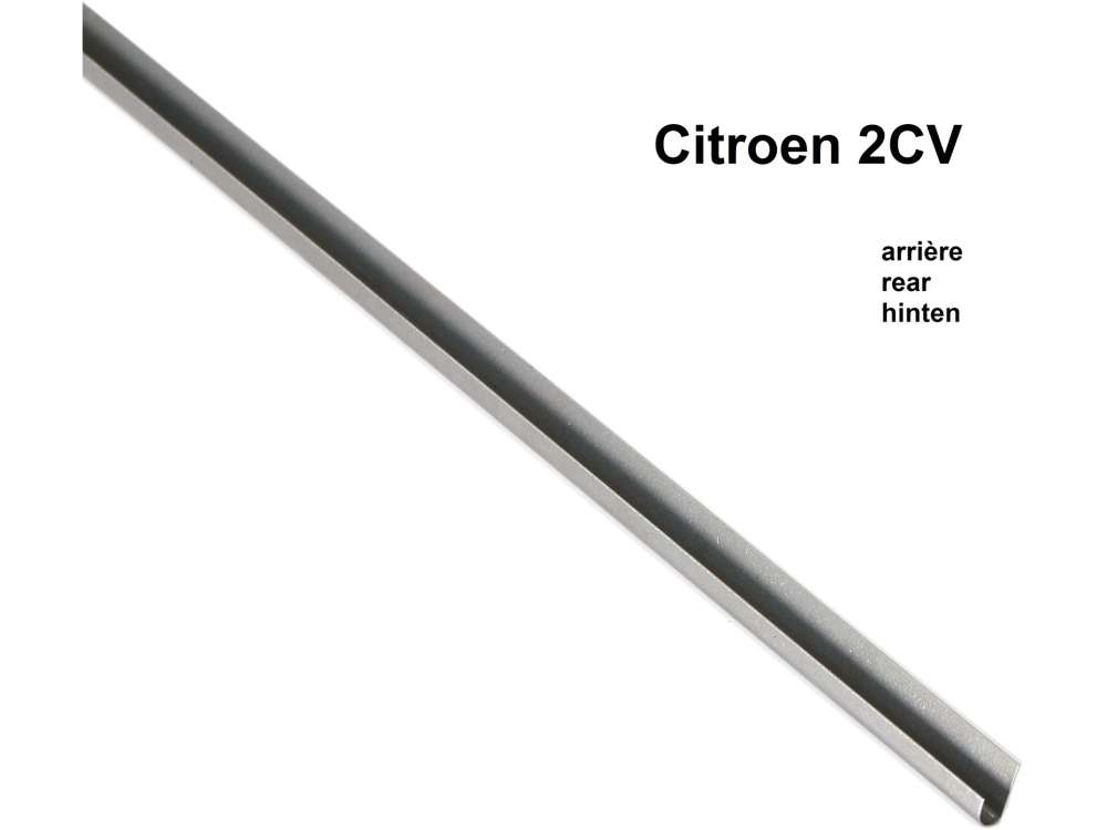 Citroen-2CV - 2CV, Türdichtung, Gummiklemmleiste unten in der hinteren Tür, für Citroen 2CV.