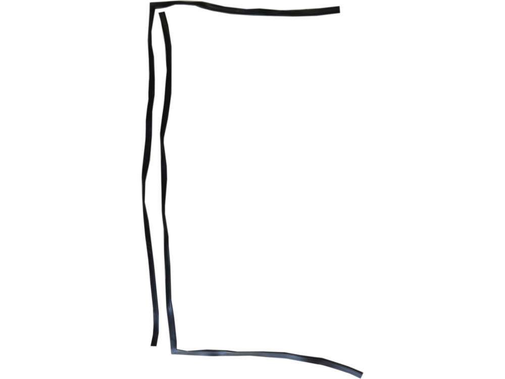 Sonstige-Citroen - 2CV, Türdichtungen hinten, (2 Stück), Nachbau, passend für Citroen 2CV. hergestellt in 