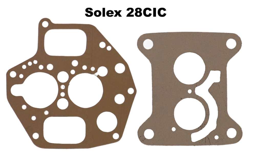 Citroen-2CV - Vergaser Dichtsatz Solex 28CIC  Citroen GS Special, X2/ Ami 8 Super