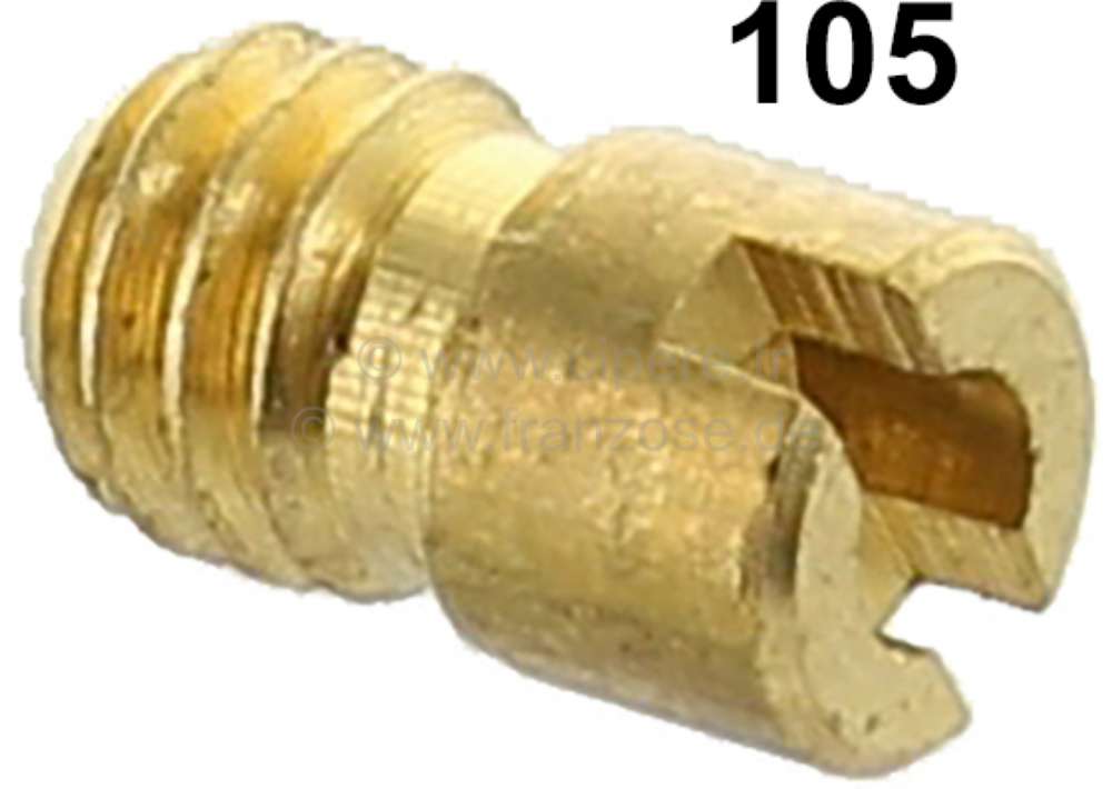 Citroen-2CV - Vergaserdüse 1 Stufe, 2CV6 (ovaler Vergaser). Durchmesser: 105