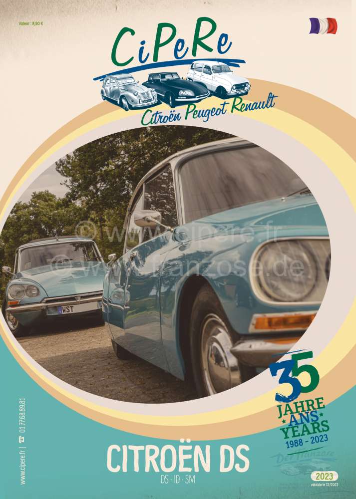 Peugeot - DS Katalog 2023, französisch, 336 Seiten. Kompletter Katalog DER FRANZOSE mit Bildern und