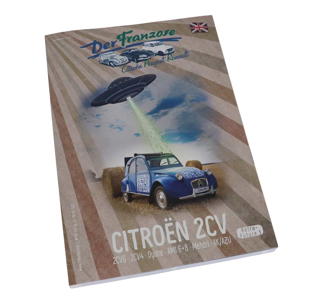 Alle - 2CV Katalog englisch, Retro Future 1, 400 Seiten.