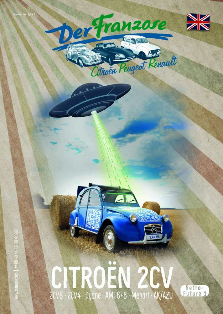 Renault - 2CV Katalog englisch, Retro Future 1, 400 Seiten.