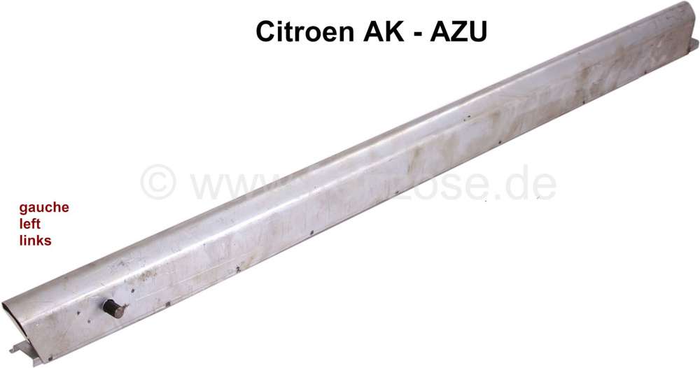 Citroen-2CV - AK400, Schweller links für Citroen AK400. Einfacher Nachbau, Gesamtlänge 100cm.