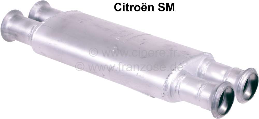 Citroen-DS-11CV-HY - SM, Vorschalldämpfer, passend für Citroen SM. Or.Nr.182019A