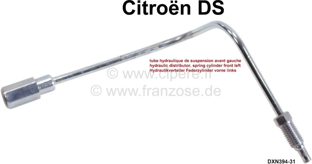 Sonstige-Citroen - Hydraulikleitungen vorne links, (Hydraulikverteiler Federzylinder vorne links). Passend f�