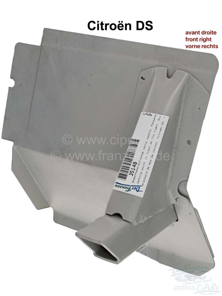 Sonstige-Citroen - Wagenheberaufnahme vorne rechts. Passend für Citroen DS. Einfache übliche Qualität!