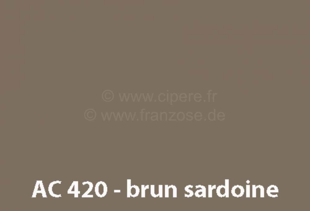 Citroen-DS-11CV-HY - Sprühlack 400ml, AC 420 - DS 66 Brun Sardoine Bitte innerhalb 6 Monate aufbrauchen!