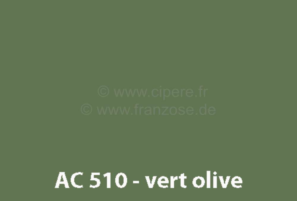 Citroen-DS-11CV-HY - Sprühlack 400ml, AC 510 - DS 62 Vert Olive Bitte innerhalb 6 Monate aufbrauchen!
