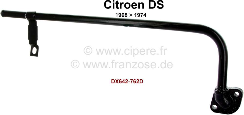 Citroen-DS-11CV-HY - Heizungsventil Wasserrohr, von dem Heizungsventil zu dem Zylinderkopf. Passend für Citroe