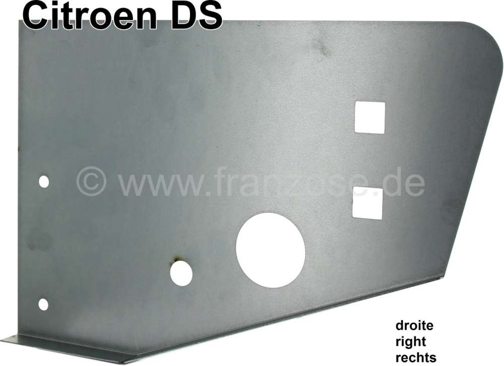 Sonstige-Citroen - Heckabschluss, Reparaturblech rechts. Passend für Citroen DS. Made in Germany.
