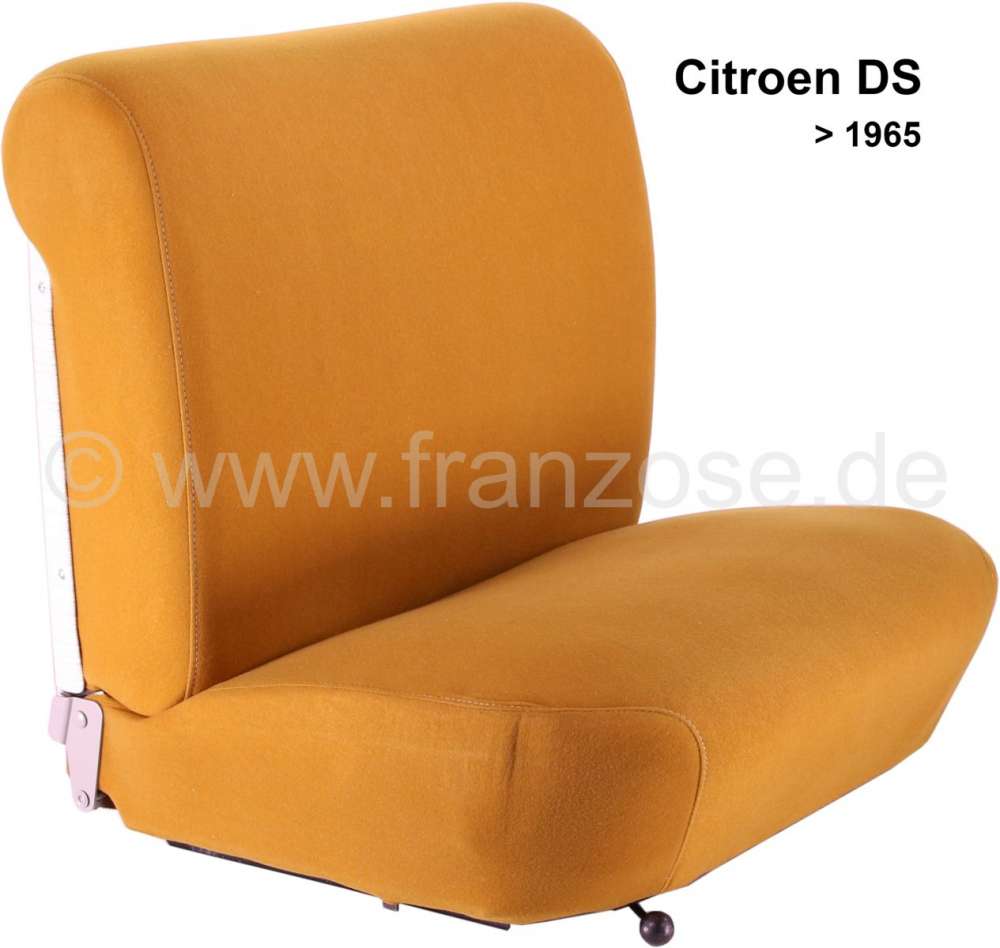 Alle - DS >1965, Sitzbezüge vorne + hinten, Citroen DS (Non Pallas) bis Baujahr 1965 (niedrige R