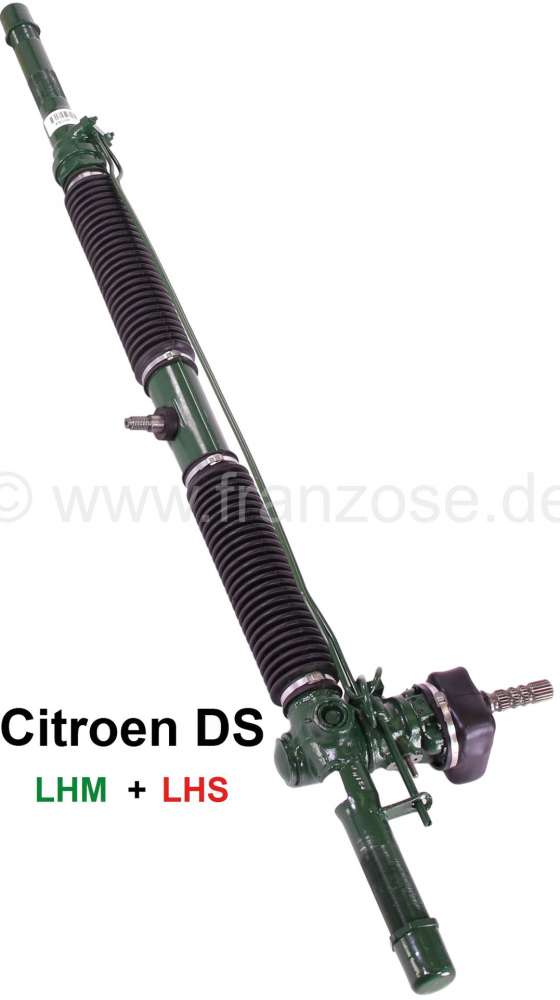 Alle - Lenkgetriebe für Citroen DS, im Austausch. Passend für Hydrauliksystem LHM + LHS (Servol