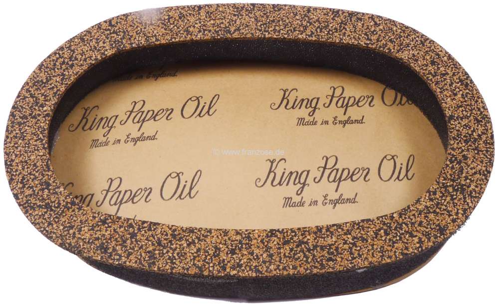 Citroen-DS-11CV-HY - Luftfiltereinsatz oval. Ca. 300mm lang, Breite ca. 195mm. Passend für Citroen 11CV D.