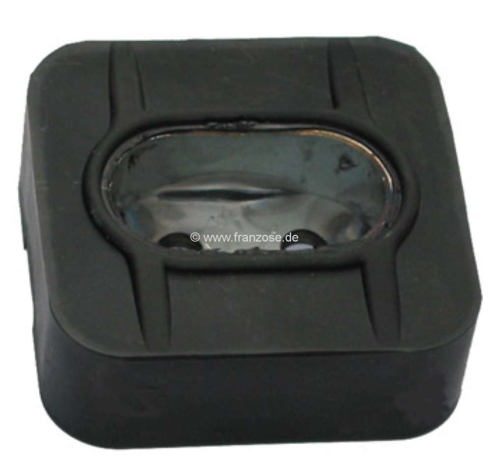 Citroen-DS-11CV-HY - Motoraufhängung Gummiblock hinten. Passend für Citroen 11CV, ab Baujahr 09/1953. Abmessu