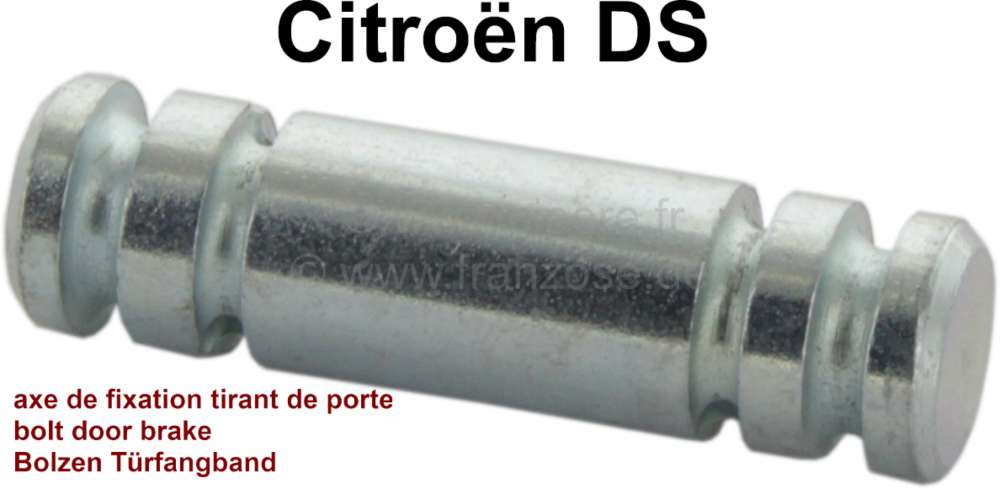 Citroen-DS-11CV-HY - Türfangband: Bolzen (Scharnierbolzen) für die Türfangbänder. Per Stück. Passend für 