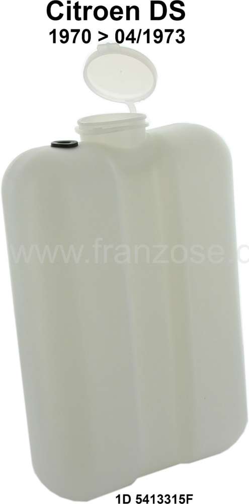Citroen-DS-11CV-HY - Scheibenwaschbehälter. Passend für Citroen DS, von Baujahr 1970 bis 04/1973. Or. Nr. 1D5