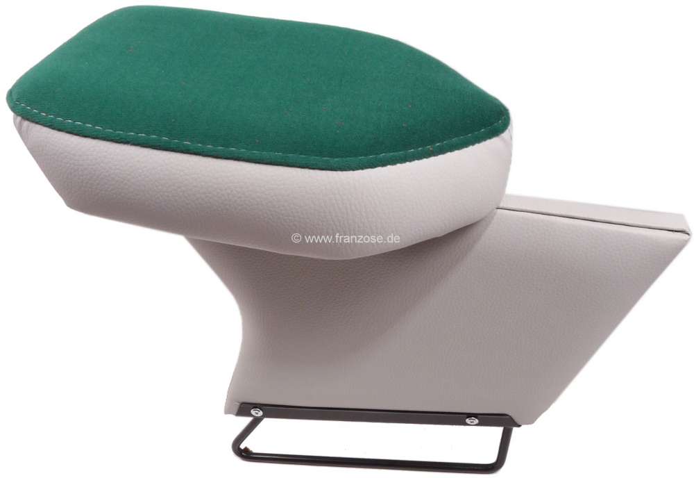 Sonstige-Citroen - Mittelarmlehne, passend für Citroen DS, bis Baujahr 1965. Velour grün (vert épicéa).