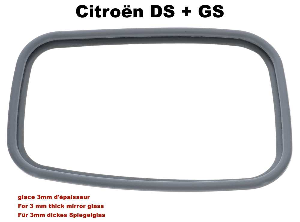 Sonstige-Citroen - Spiegelrahmen Einfassung (Kunstoffrahmen um den Spiegel). Große Version. Abmessung ca. 10