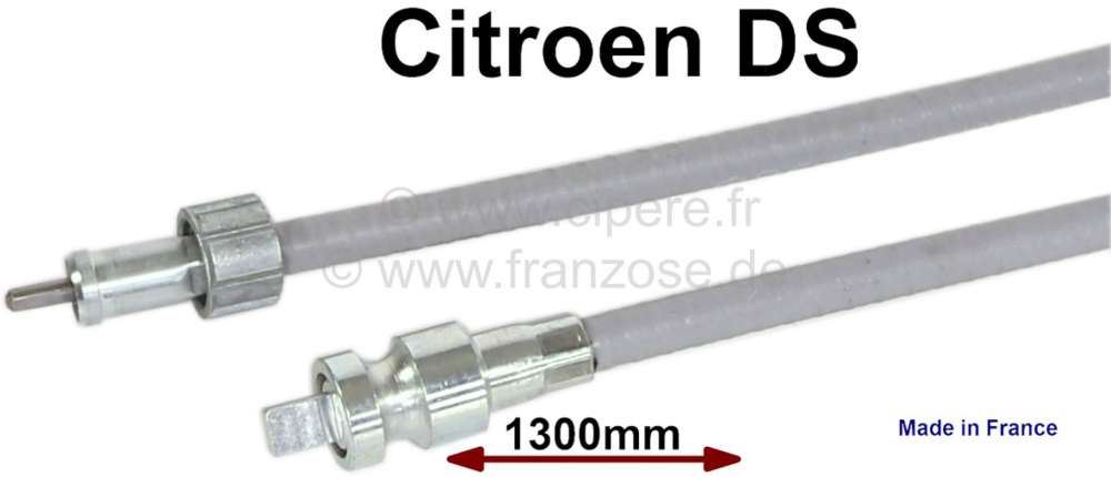 Citroen-DS-11CV-HY - Tachowelle. Passend für Citroen DS. Länge: 1300mm.